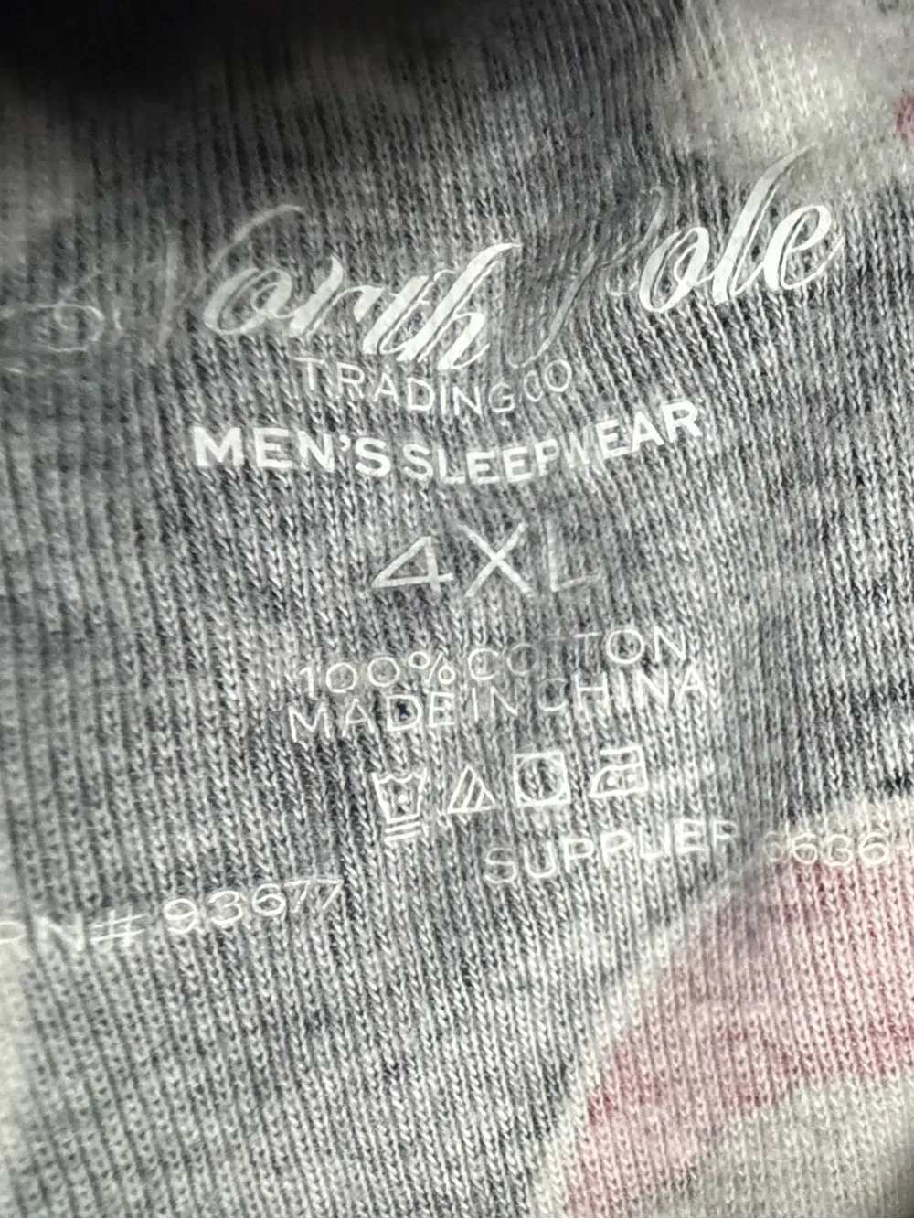 Mens Black Santa Print Pajama Pants - Unbranded